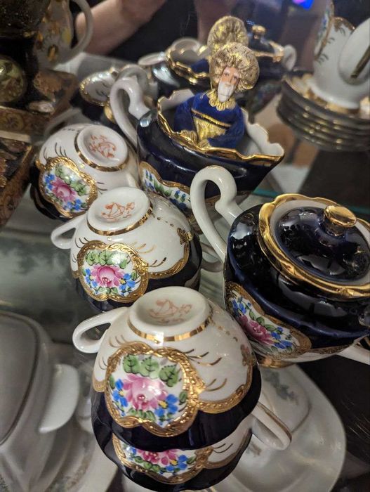 продам кофейный сервиз времен СССР 'дворцовый"