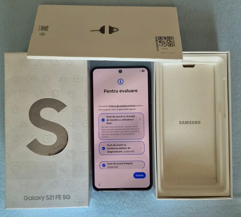 Samsung Galaxy S21 FE 128GB Graphite – 700 lei, stare foarte bună