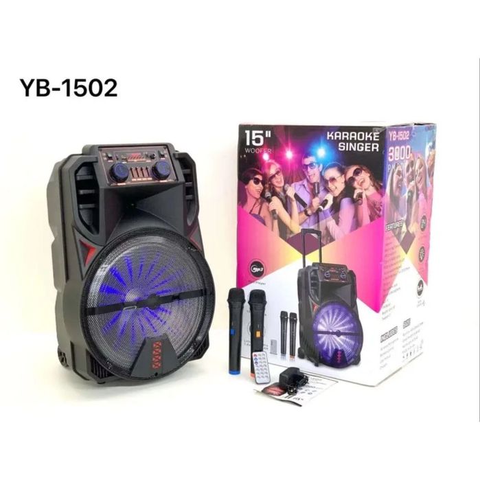 портативная караоке-колонка KARAOKE SINGER YB 1502