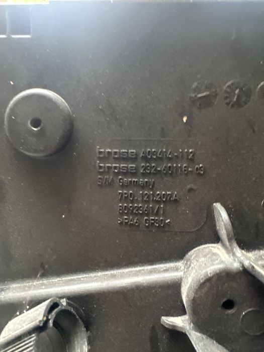 Electroventilator wv Touareg 7p 2014