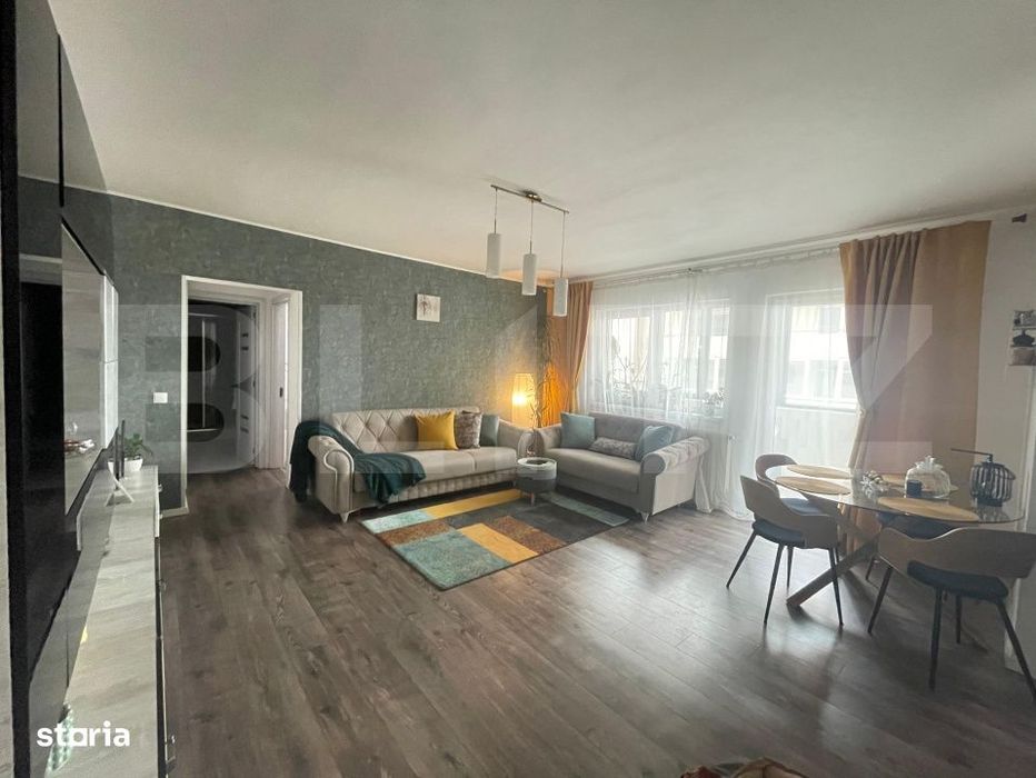 Apartament 2 camere , Etaj 1 , 53 mp , parcare , Zona Terra — fotografia 1