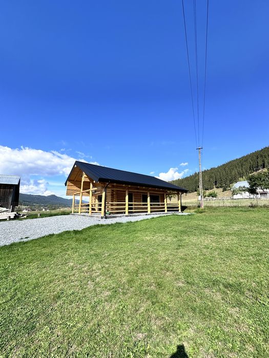 Casa vacanta/ Cabana din lemn rotund (busteni) Ciocanesti, jud. Suceava
