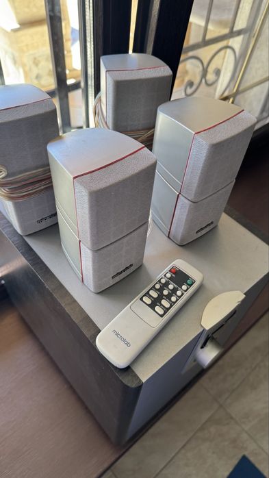 Microlab 4 калонки +сапбуфер