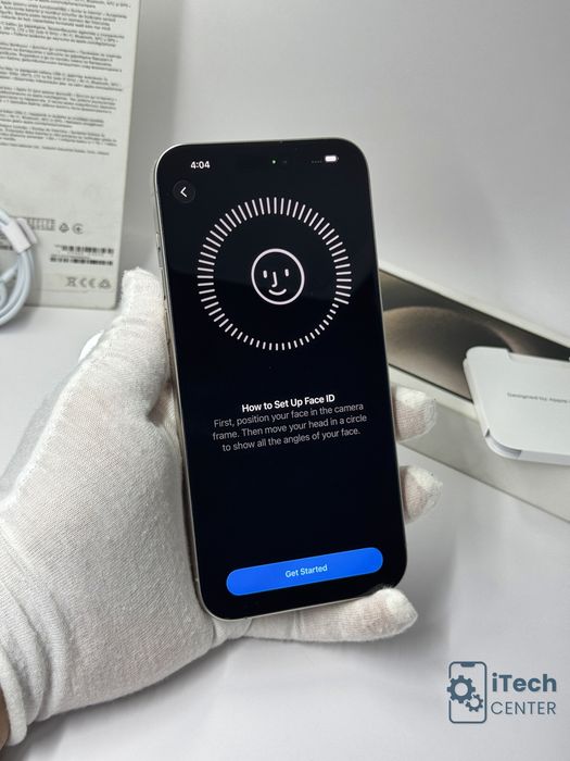 iPhone 15 Pro Max, 256GB, Natural Titanium, 100% батерия, КАТО НОВ, 1г. ГАРАНЦИЯ!