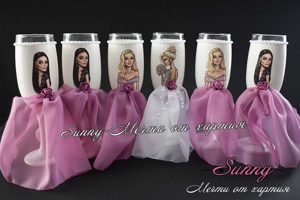 Чаши за моминско парти