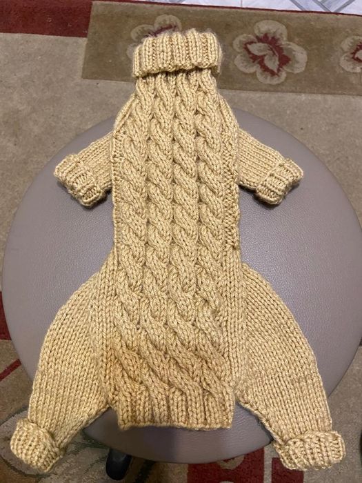 Вязаная одежда для собак