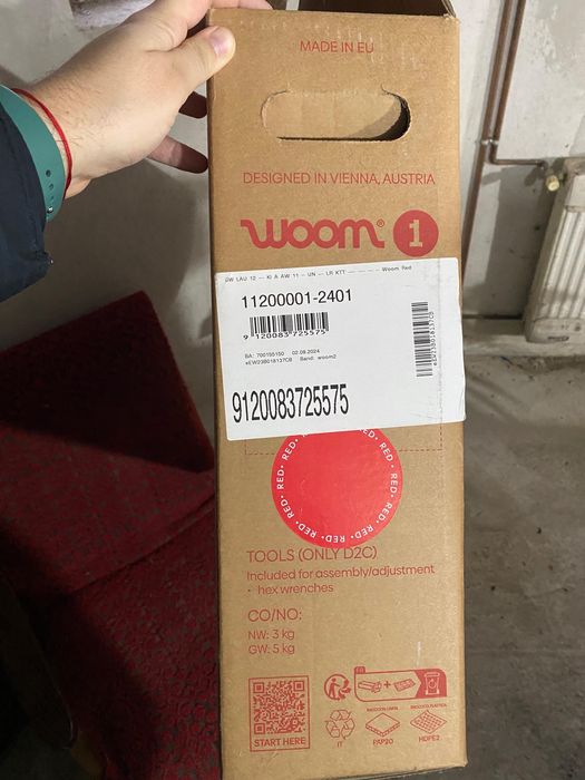 Bicicleta echilibru woom 1