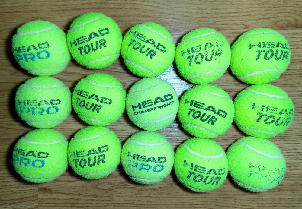 Mingi de tenis 15 bucati HEAD