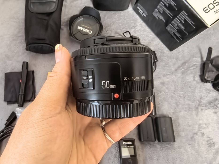 Canon 5d mark II + обективи + аксесоари