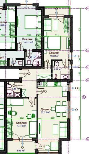 Продава се Тристаен апартамент в Пловдив, Христо Смирненски - 125 кв.м за 1305 €/кв.м - Снимка #2