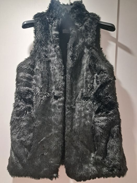Vesta de blana artificiala