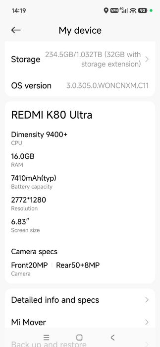 Xiaomi Redmi K80ultra