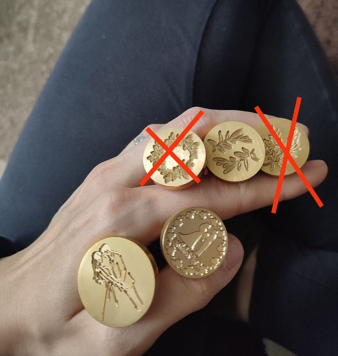 Ceară sigiliu invitații nuntă