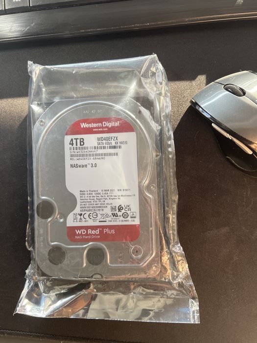 Жесткий диск HDD 4 TB Western Digital Red Plus