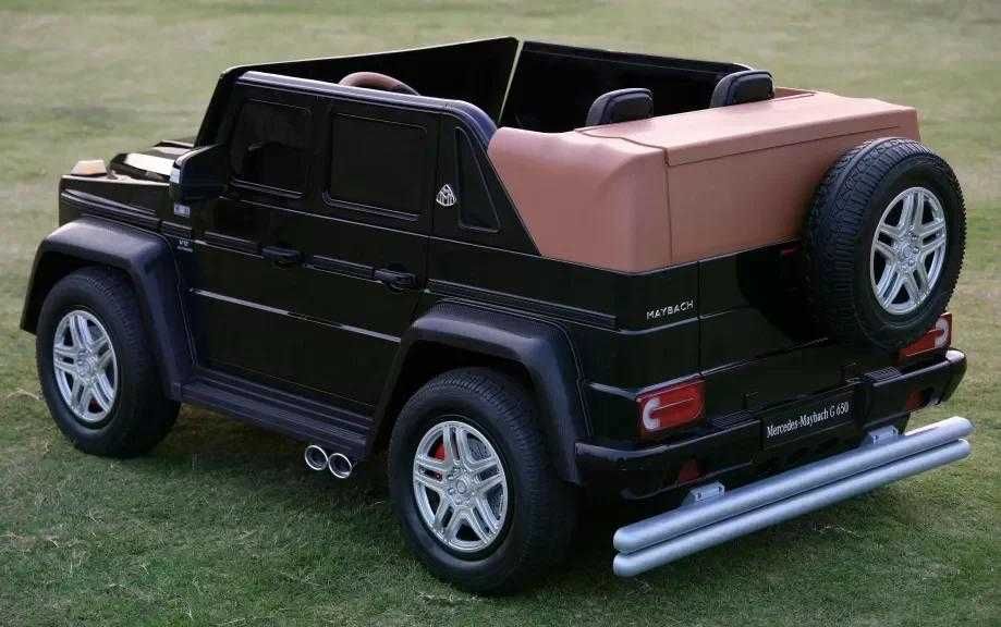 Masinuta electrica pentru 2 copii Mercedes G650 Maybach XXL 24V 14Ah