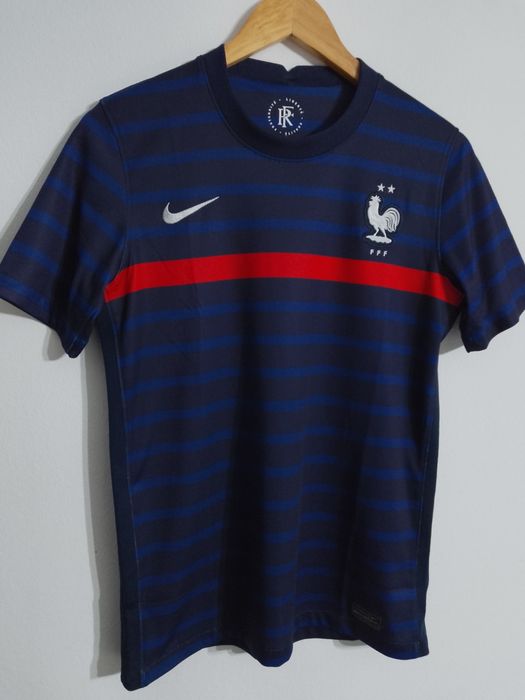 Tricou Fotbal Copii Franta 2021-22 Home