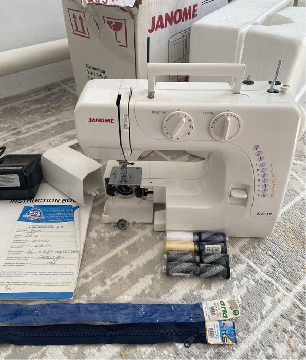 Janome SW-12 тігін машинасы