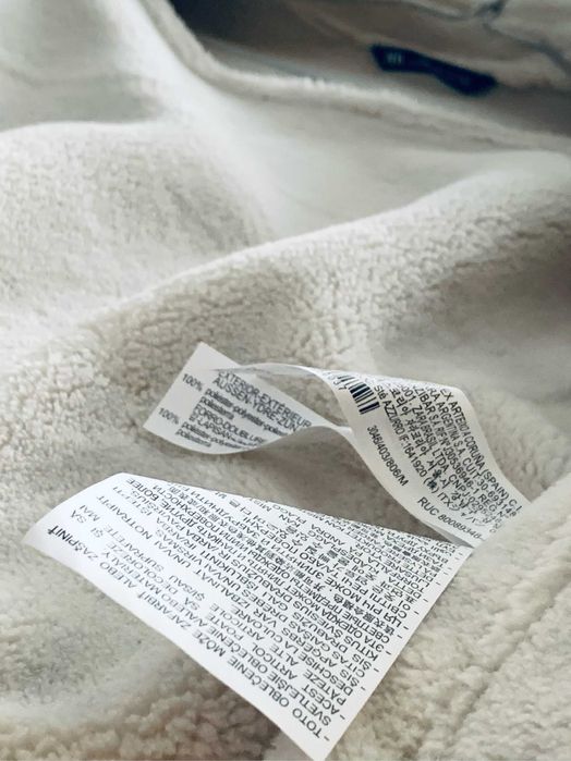 Geacă ZARA bărbati M, catifelat, călduroasă cu interior din blăniță, NOUĂ