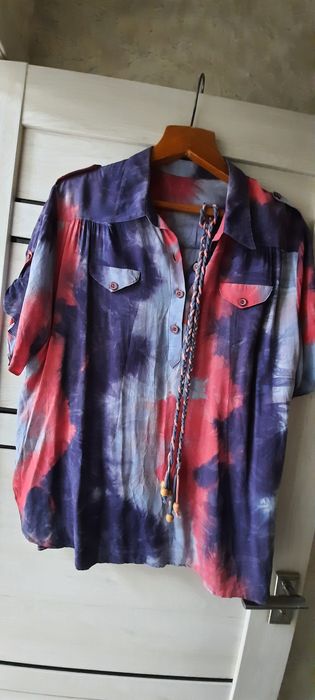 Блуза рубашечного покроя