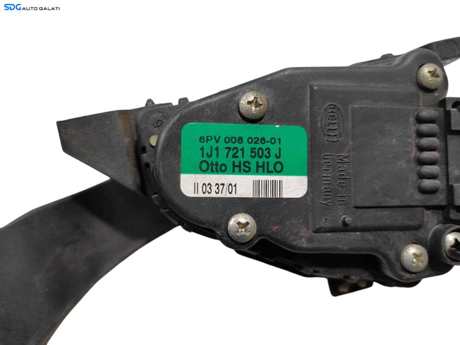 Pedala Acceleratie cu Senzor Seat Toledo 2 1998 - 2005 Cod 1J1721503J [L5100]