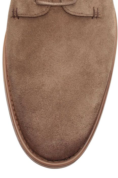 Pantofi Derby din piele H&M Premium Selection bej, casual, mar.40, noi