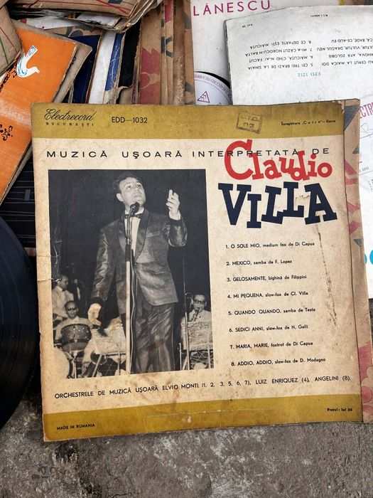 Discuri de vinil românești