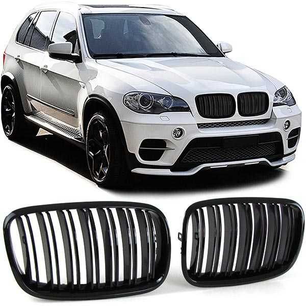 Grila dubla sport tuning BMW X5 E70 X6 E71 M-LOOK NOU