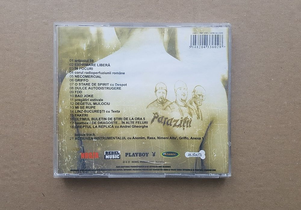 Parazitii - Irefutabil (CD)
