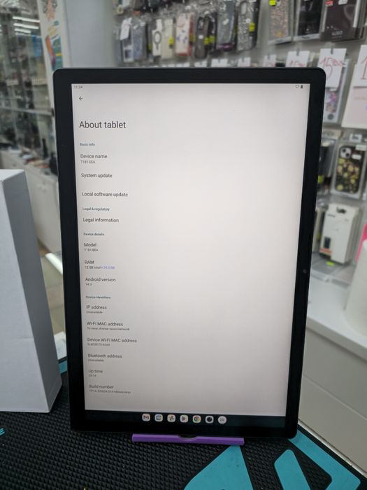 Tableta Pixpeak T181, 12/256 GB, Noua, Garanție