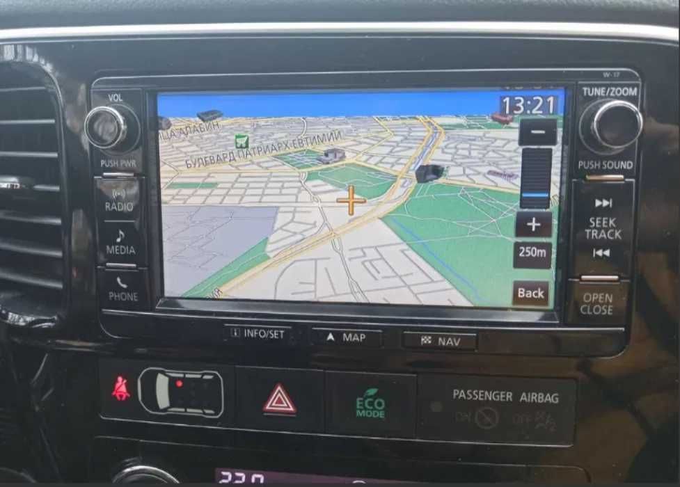 2024 SD карта Мицубиши E11 E12 W-11 W-12 W-15 W-17 W-18 W19 Mitsubishi