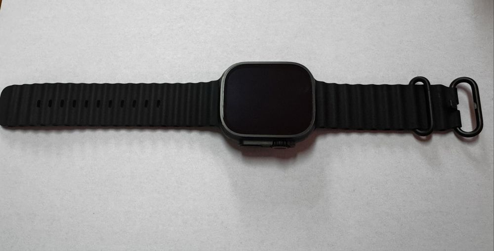 Apple Watch Ultra 2, 100% baterie, 49 mm, GPS+Cellular, Black Titanium, ocean black band