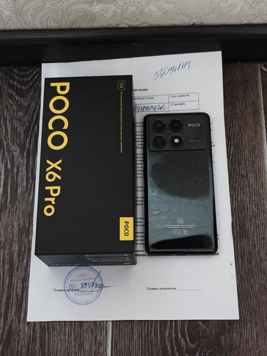 Poco X6 Pro 512 gb Ram 12 5G