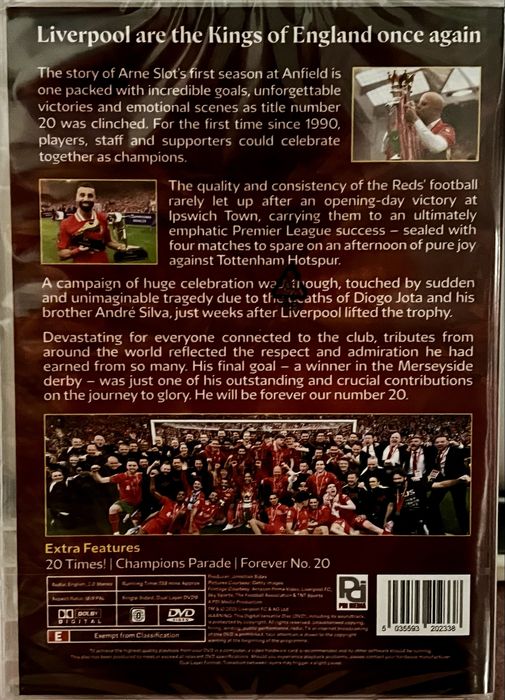 Liverpool FC DVD 24/25 season review