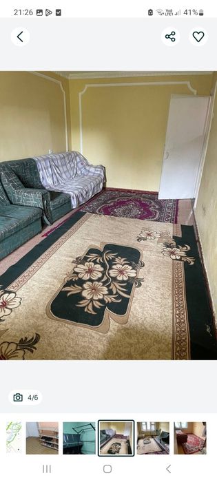 Квартира киз ларга Пед институтга ярим соат пиёда йул