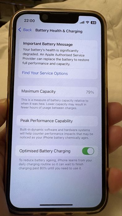 Телефон Iphone 13 mini розов 256