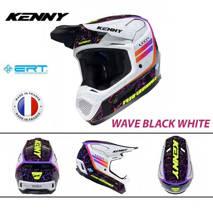 Кросова каска KENNY PERFORMANCE 2026, Full Face Сертифицирана, ФРАНЦИЯ