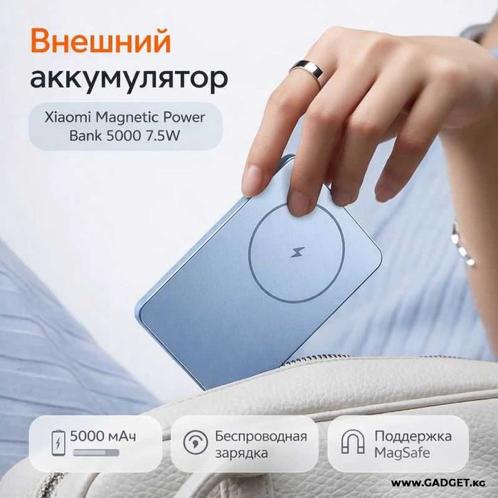 MagsSafe Power Bank Xiaomi Magnetic Power Bank 5000 7.5W