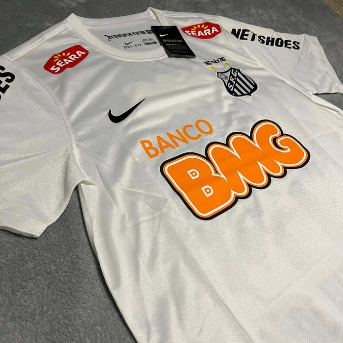 Nike Santos FC Neymar Jr #11 Jersey – White – Size L Sfantu