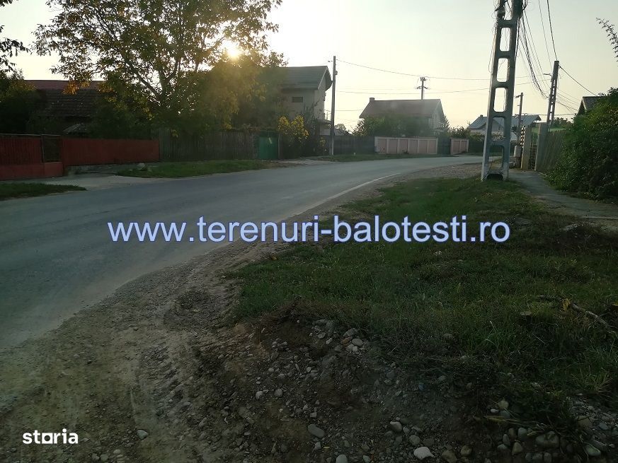 Vanzare teren Balotesti,vecin Terra Residence,intre case, 29000 euro