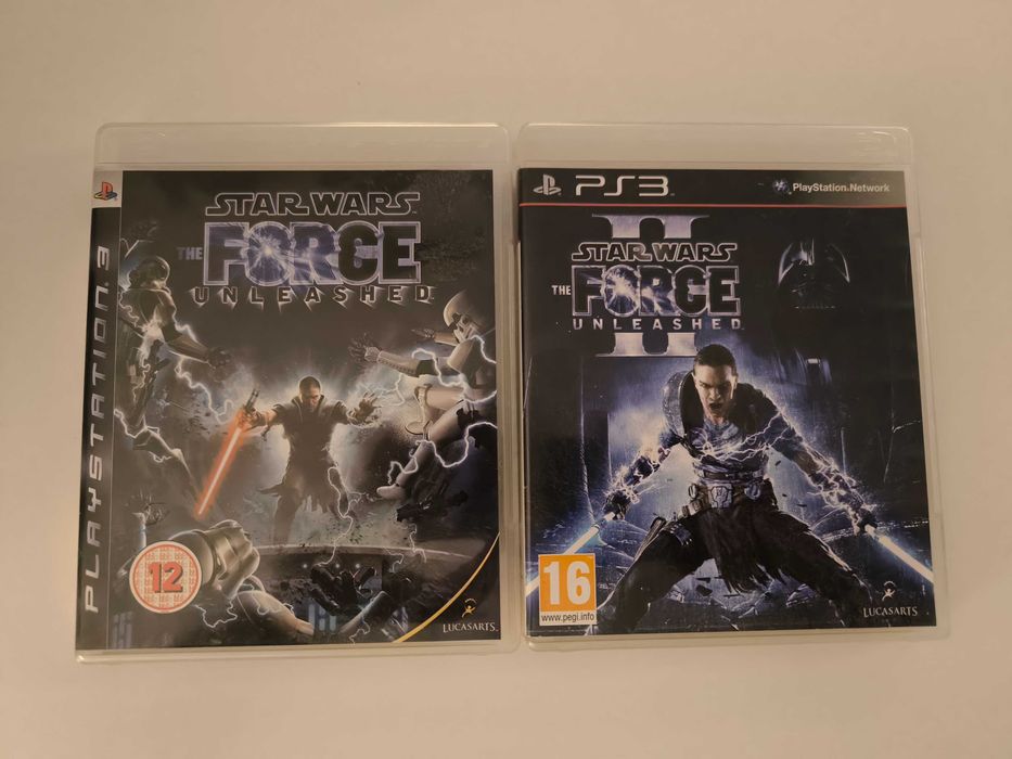 Star Wars the Force Unleashed 1 и 2 Игра за Ps3, Playstation 3