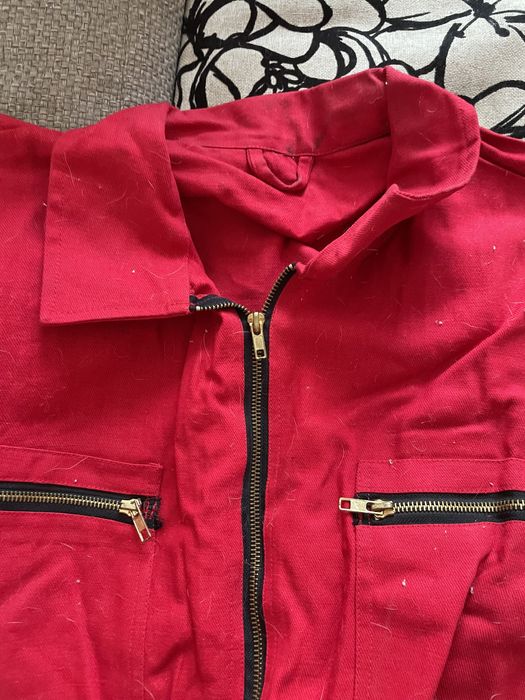 Рабочий комбинезон красный спец.одежда