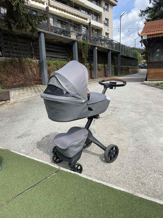 Stokke Xplory X пълен комплект и кошница за автомобил