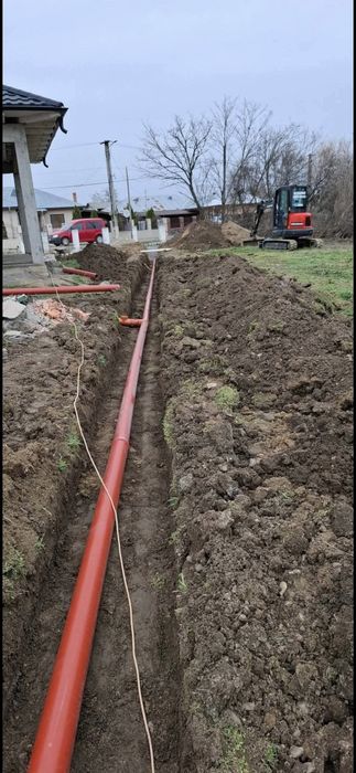 Închiriez miniexcavator, Bascula de 3,5 t.Generator,Excavator