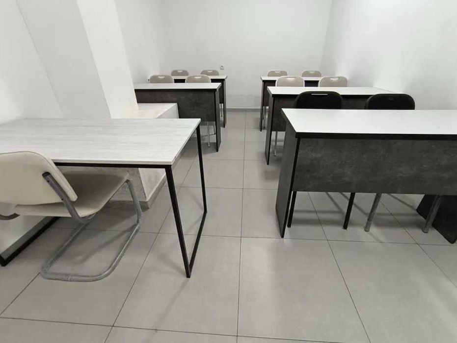 Soatlik va oylik xonalar o'quv va ofis maqsadlari uchun