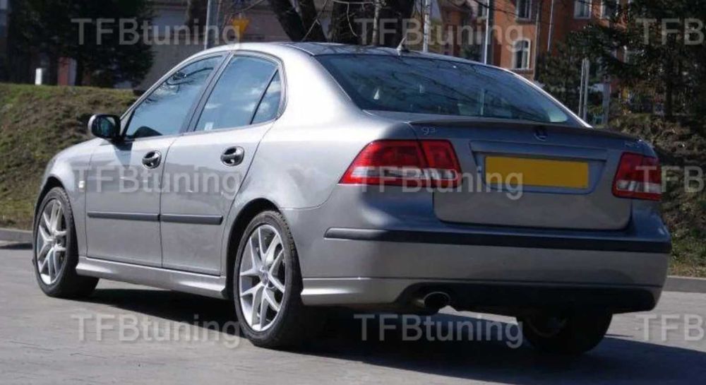 Prelungire bara spate fusta spoiler lip SAAB 9-3 02-06