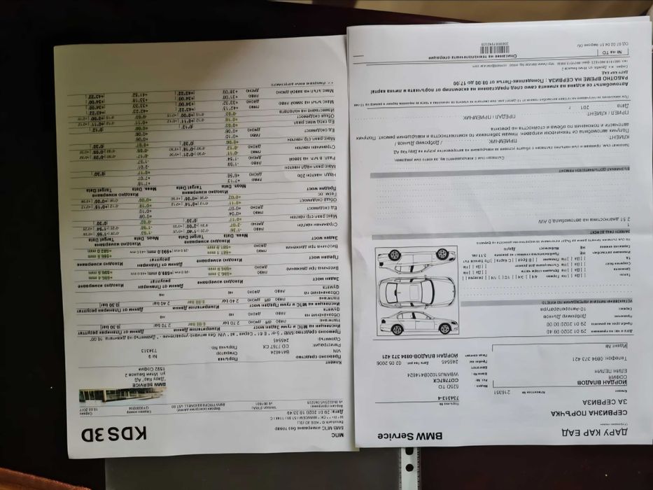 Лек автомобил BMW 525 E61