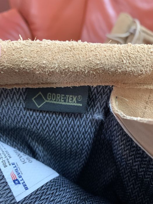 Bocanci piele intoarsa Gore-Tex
