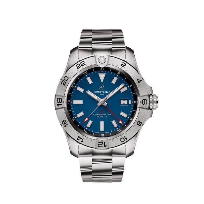 Часовник Breitling Avenger GMT 44 Automatic Blue Dial