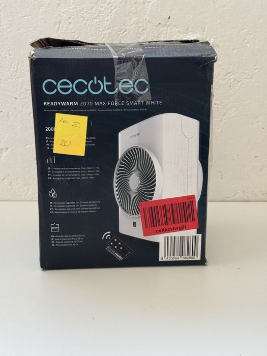 Cecotec ReadyWarm 2070 Max Force Smart White с мощност 2000 W