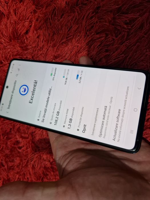 -Samsung A51 Black 128Gb 4Ram stare foarte buna poze reale doar telefonul nici o restrictie nici o reparatie
